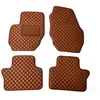 Kilimėliai QuiltyMats VOLVO S80 2006-2016 (4 vnt.), Brown-Brown /55-14