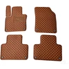 Kilimėliai QuiltyMats VOLVO XC90 2015+ (4 vnt.), Brown-Brown /55-14