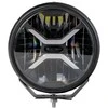 LED Bar žibintas M-TECH Juodas SERIES 2x40W + 2x20W 12-48V 80W 9", Round, Dynamic position light