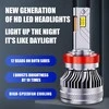 Haizg LED H3 lemputės 2vnt. +500% super light CANBUS