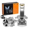 Haizg LED H4 lemputės su lęšiu U8 22000lm 110W 2vnt.