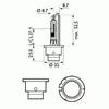 Lemputė PHILIPS D2R Ultimate Baltas LED 85126WHV2C1