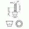 Lemputė PHILIPS D2S VISION (85122VIC1)