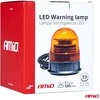 Mirksintis įspėjamasis žibintas 39 LED magnetas R65 R10 12V 24V W02m AMIO-02300
