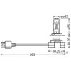 Osram LED lemputės LEDriving HL H4 Gen2 | 9726CW