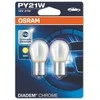 Osram lemputės DIADEM CHROME PY21W geltona 7507DC
