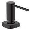 Hansgrohe A71 skysto muilo/ indų ploviklio dozatorius, matinis juodas