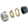 adapters kapara caurulei 10mm, 24-19, hroms