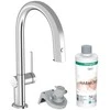 Hansgrohe Aqittura M91 FilterSystem 210 su ištraukiamu snapu, chromas + sBox
