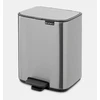 Brabantia atkritumu tvertne ar pedāli Bo, 7l, matt steel FPP