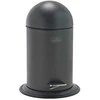 atkritumu tvertne ar pedāli Ona, 3l, dark pilkas
