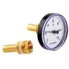 bimetalinis termometras 1/2, 63 mm, 40 mm ilgio, 120 C, plastikas
