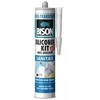 Bison sanitarinis silikonas, bespalvis, 280 ml