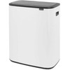 Brabantia atkritumu tvertne Bo Touch, 60l, balta