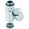 CORNER COMBI kampinis ventilis1/2`, baltas