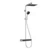 dušas sistēma ar termostatu Activera Q 290 1jet EcoSmart ShowerTablet Select 360 Varia, hroms