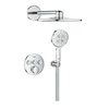 Grohe dušas sistēma ar termostatu Grohtherm Smartcontrol/Rainshower SmartActive 310, hroms (bez SmartBox)