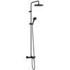 Hansgrohe dušas sistēma ar vannas termostatu Vernis Blend 240 1jet, matēts juodas