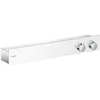 Hansgrohe dušas termostata ShowerTablet Select 600 virsapmetuma daļa, balts/hroms