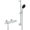 Grohe dušas termostats ar dušas komplektu Precision Start, hroms