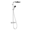 Hansgrohe Dušo sistema Pulsify 260 1 jet su Ecostat Fine termostatu ir rankiniu dušu