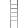 dvieļu turētājs - trepes Icon, 450 mm, h=1750 mm, juodas