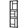 dvieļu žāvētājs Mondrian, 1140x500 mm, matēts juodas