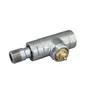 Ekskliuz. termostatinis ventilis 1/2", tiesus, chromas