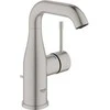 Grohe Essence M praustuvo maišytuvas su dugno vožtuvu, supersteel