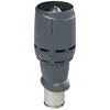FLOW izolēts ventilācijas izvads 160P/IS/500, pelēks