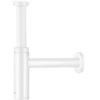 Hansgrohe „Flowstar S“ dizaino matinės baltos spalvos sifonas