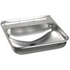 Franke Aquarotter saimniecības izlietne Naesi, 432x386 mm, ar sifonu un stiprinājumiem, nerūsējošas tērauds