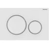 Geberit taustiņš Sigma20 New, 246x164 mm, balts/matēts balts