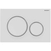 Geberit taustiņš Sigma20 New, 246x164 mm, matēts balts ar easy-to-clean pārklājumu / balts