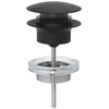 Grohe izlietnes izplūde ar push-open, phantom juodas