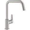 Grohe virtuves izlietnes maisītājs Eurosmart, U veida iztece, supersteel