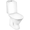 Gustavsberg pods ar vāku Nordic 3, 355x660 mm, horizontāls izvads, 3/6 l, balts