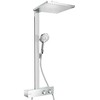 Hansgrohe dušas sistēma ar termostatu Raindance Select E 300 1jet/Raindance Select S 120 3jet, hroms