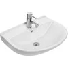 Geberit izlietne Cera, 570x440 mm, uz kronšteiniem 96377, balta