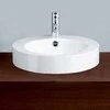 izlietne, d=450 mm, emaljēts tērauds, balta