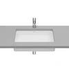 izlietne Inspira Square, 605 x 390 mm H=138 mm, virsmā, balta Fineceramic®
