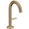 izlietnes maisītājs Axor One Select 140, ar push-open, brushed bronze