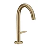izlietnes maisītājs Axor One Select 170, ar push-open, brushed bronze