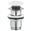 washbasin push-open waste with baltas ceramic cover