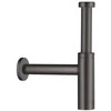 izlietnes sifons Flowstar S, 1¼ x 32 mm, brushed juodas chrome