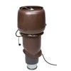 jumta ventilators E190P/IS/500, brūns