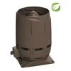 jumta ventilators ECo110S Flow ar pamatni 300x300, brūns