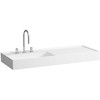 Kartell praustuvas 120cm, baltas