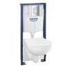 Solido 5-in-1 set for WC, 1.13 m(Bauceramic+rėmas+Even mygt)