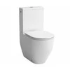 Laufen Pro pastatomas unitazas. 360x650 mm. su SC sėdyne ir dangčiu. Slim (898966). baltas